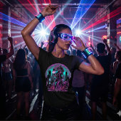 Futuristischer Cyborg Art T - Shirt