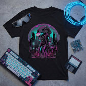 Futuristischer Cyborg Art T - Shirt