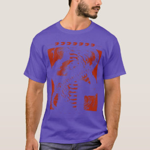 Futuristischer Elektronikmode Japanischer Cyberpun T-Shirt