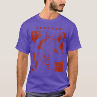 Futuristischer Elektronikmode Japanischer Cyberpun T-Shirt