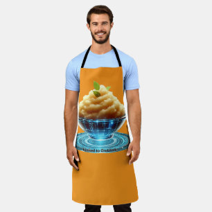 Futuristischer Erntedank Schürze