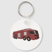 Futuristischer Feuerzug Schlüsselanhänger (Rückseite)