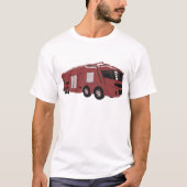Futuristischer Feuerzug T-Shirt (Vorderseite)