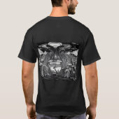 Futuristischer Floater T-Shirt (Rückseite)