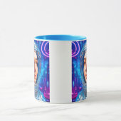 Futuristischer Kosmonaute Tasse (Zentrum)