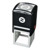 Futuristischer Labyrinth-Stempel mit individuellem Permastempel (Produkt)