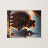 Futuristischer Quokka-Roboter, Jigsaw-Puzzle Puzzle (Horizontal)