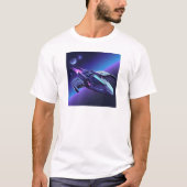 Futuristischer Raum T-Shirt (Vorderseite)