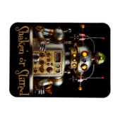 Futuristischer Roboter Barkeeper "Geschüttelt oder Magnet (Horizontal)