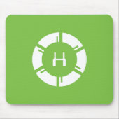 Futuristischer SCIFi-Circle mit benutzerdefinierte Mousepad (Vorne)