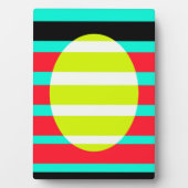 Futuristischer Sonnenuntergang Fotoplatte (Vorderseite)
