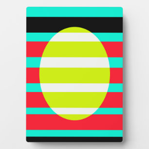 Futuristischer Sonnenuntergang Fotoplatte