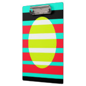 Futuristischer Sonnenuntergang Klemmbrett (Links)