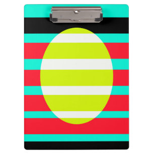 Futuristischer Sonnenuntergang Klemmbrett