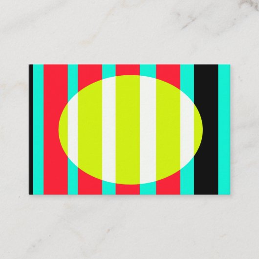 Futuristischer Sonnenuntergang Visitenkarte (Vorderseite)