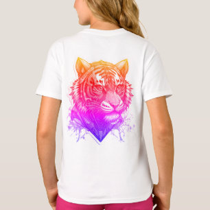 Futuristischer Tiger T-Shirt