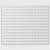 Futuristisches 3D-Effektpyramide Wrapping Paper Geschenkpapier (Flach)