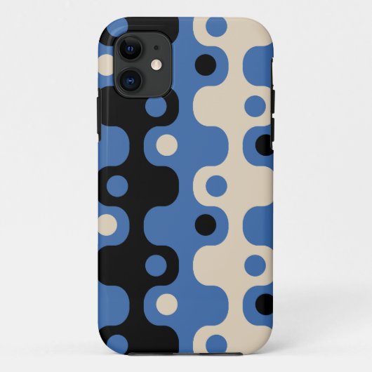 Futuristisches Abstraktes Muster Case-Mate iPhone Hülle (Rückseite)