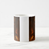 Futuristisches Androiden-Design Kaffeetasse (Mittel)