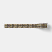 Futuristisches Blumenmuster-Design Ripsband (Vorderseite)