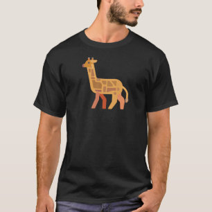 Futuristisches Camel Emoji individualisierbares Fe T-Shirt