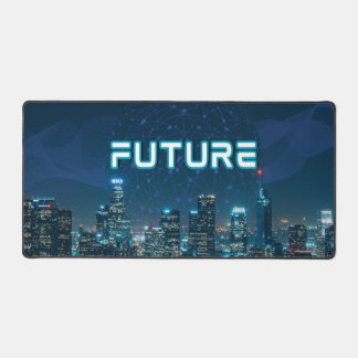 Futuristisches Desk Mat Sleek Modernes Design Schreibtischunterlage