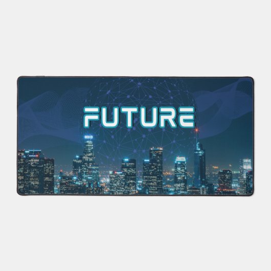 Futuristisches Desk Mat Sleek Modernes Design Schreibtischunterlage (Vorderseite)