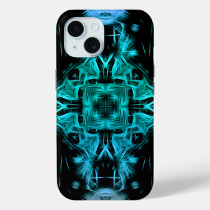 Futuristisches elektrisches Plasma-Fraktaldesign Case-Mate iPhone Hülle