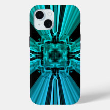Futuristisches elektrisches Plasma-Fraktaldesign