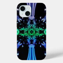 Futuristisches elektrisches Plasma-Fraktaldesign