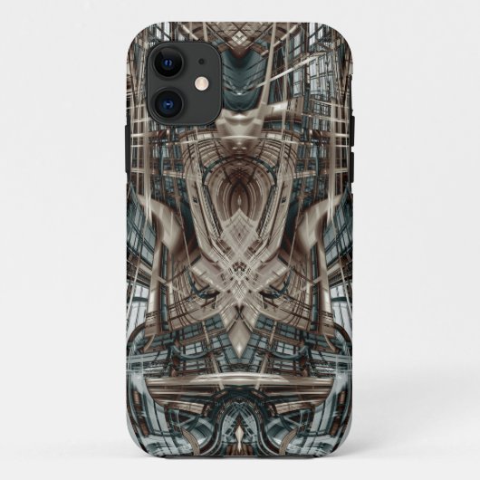 Futuristisches Fantasy Gebäude Case-Mate iPhone Hülle (Rückseite)