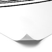 Futuristisches Hover Car Poster (Ecke)