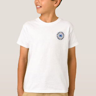 Futuristisches Kristall-Mandala – Geometrische Tec T-Shirt