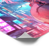 Futuristisches Kunstposter: Ludo ne Agni Om fessel Poster (Ecke)