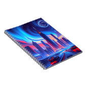 Futuristisches Notebook Notizblock (Rechte Seite)