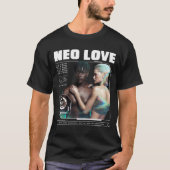 Futuristisches Paar T-Shirt (Vorderseite)