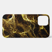 Futuristisches Punktmuster. Explosion der Wirbelwe Case-Mate iPhone Hülle (Rückseite (Horizontal))