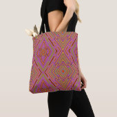 Futuristisches Schaltungsmuster abstraktes Muster Tasche (Von Nahem)