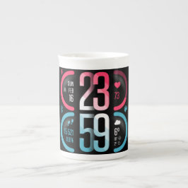 Futuristisches Systemarchitekten-Dashboard-Mug Porzellantasse
