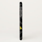 Futuristisches Testmuster für das Weltraumzeitalte Case-Mate iPhone Hülle (Hinten/Links)