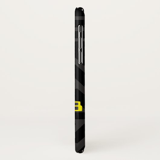 Futuristisches Testmuster für das Weltraumzeitalte Case-Mate iPhone Hülle (Hinten/Links)