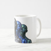 Futuristisches Trio Kaffeetasse (VorderseiteRechts)