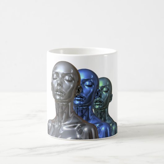 Futuristisches Trio Kaffeetasse (Mittel)