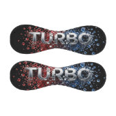 Futuristisches TURBO-Chromdesign 3D Baseball (Paneele)
