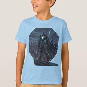 Futuristisches Vigilante-Held Cyberpunk-Anime Kind T-Shirt