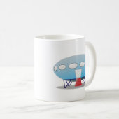 Futuro Haus Kaffeetasse (VorderseiteRechts)