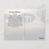 Futuro-Haus Postkarte (Rückseite)
