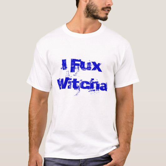 Fux Witcha weiße T T-Shirt (Vorderseite)