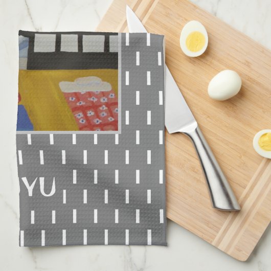 Fuyu Japanisch Wintersaison Kunst Geschirrtuch (Viertel Falte)