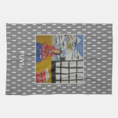 Fuyu Japanisch Wintersaison Kunst Geschirrtuch (Horizontal)